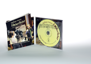 CD-Kopien/Pressung, Fotodruck, Digipack + Booklet 12s, einschweißen 